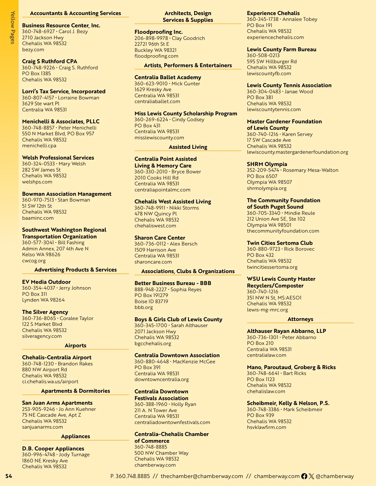 2026 Chamber Directory page 54