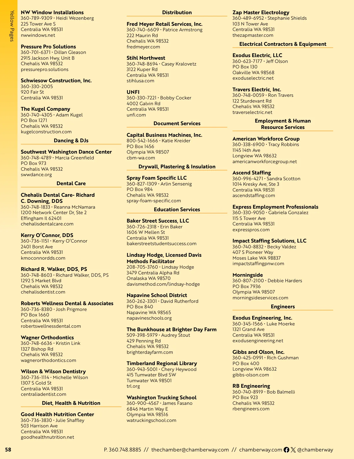2026 Chamber Directory page 58