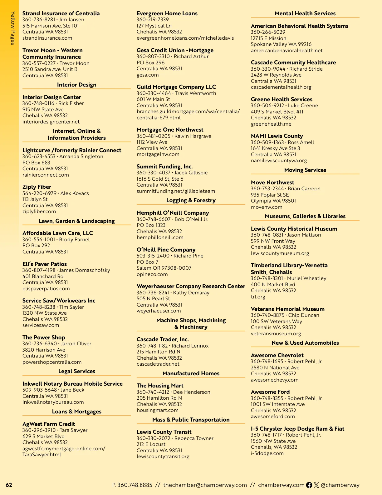2026 Chamber Directory page 62